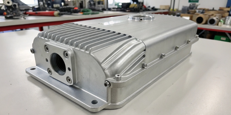 Die cast aluminum housing for EV motor Aluminum housing for electric motors